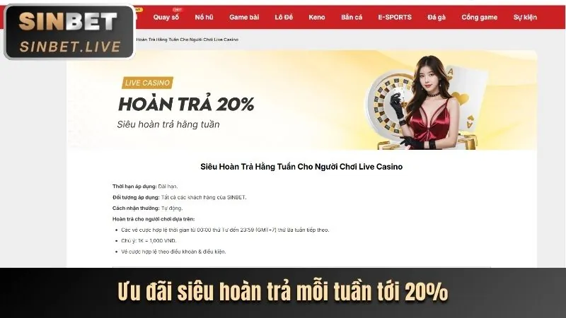 Hoàn trả cược VN88PRO